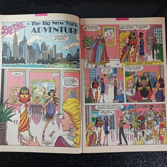Vintage Barbie Fashion Comic Book. Vol. 1. No. 4. April 1991. - Picture 2 of 5